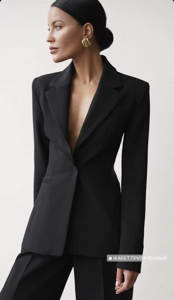 single-breasted blazer